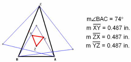 Proof of Area of Obtuse Triangle