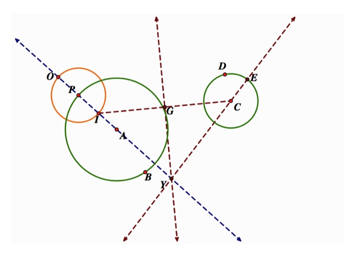 [Similar Triangles through Y]