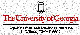 UGA Department of Mathematics Education