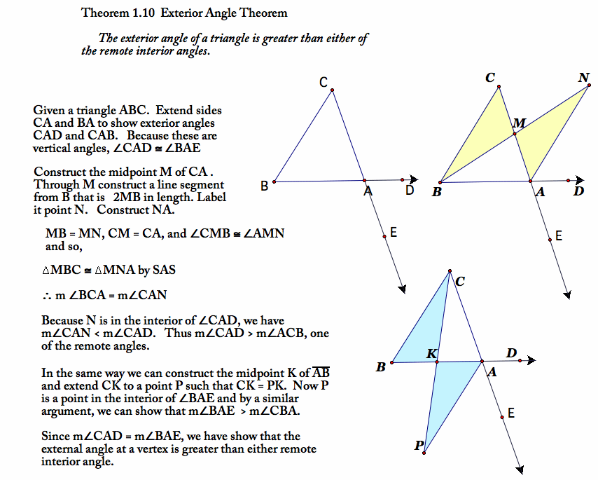 vertical angles theorem triangles