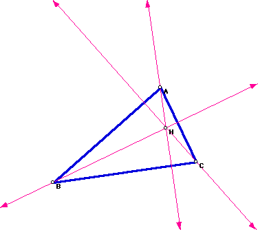 How to Construct the Orthocenter of a Triangle, Geometry