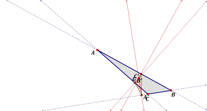 A formula has been developed to calculate thearea of the pedal triangle ...