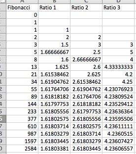 UsingMicrosoft Excel, we have created four specific columns