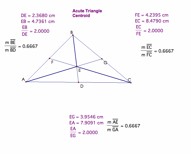 centers of a triangle