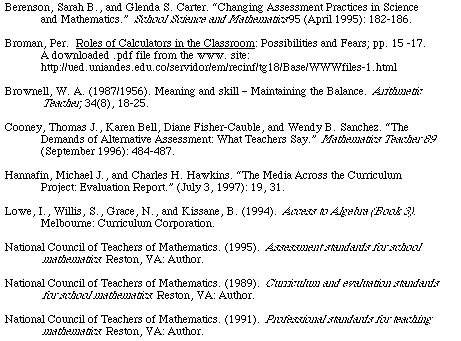 Bibliography for Response to Question 2 (Section 1)